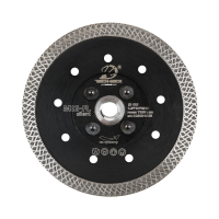 Диск алмазный отрезной турбо с фланцем MIG-FL (MSRBR) 125*M14*1,2 мм гранит сухой рез TECH-NICK