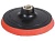 Опорная тарелка пластик с толстой подкладкой D100 M14