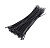 Стяжки нейлоновые 2.5x100мм хомуты 100шт.черные